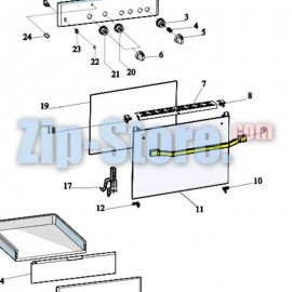 C00304697 Ручка двери духовки Indesit Original