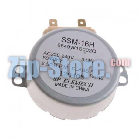 6549W1S002Q Двигатель SSM-16H вращения поддона 220V LG Original