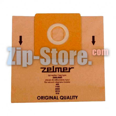 20000080 Набор мешков Zelmer 2000.0080 Original