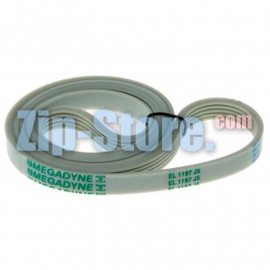 1197 J5 EL (WN276) Ремень MEGADYNE Whirlpool 481281718147 не оригинал