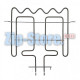 COK115WH Тэн духовки нижний 2450W, 378х364мм Whirlpool 400011225944 не оригинал