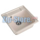 QUARZ 48 (GF-Z48) GRANFEST Мойка кварцевая квадратная 480х480мм белый