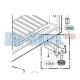 AEH73696506 Петля двери нижняя LG Original